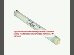 نفوذ بالا فاصله دهنده خوراکی ضخیم تر آب شور مقاومت در برابر آلودگی غشا اسموز معکوس 4 