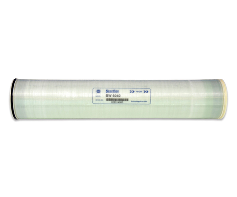 غشا کم فشار 225psi RO BW-8040 برای آب شور